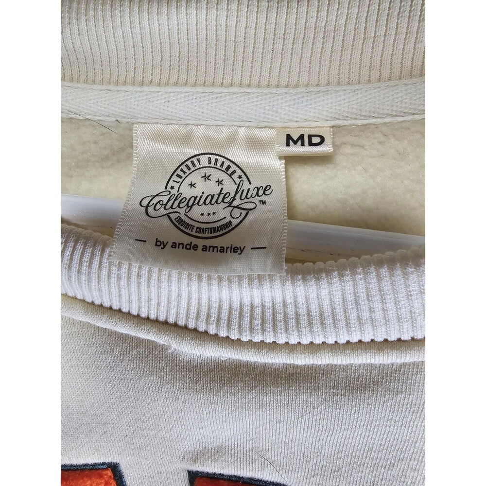 FAMU Florida A&M Rattlers Collegiate Luxe Chenille Sweatshirt HBCU - Picture 6 of 8